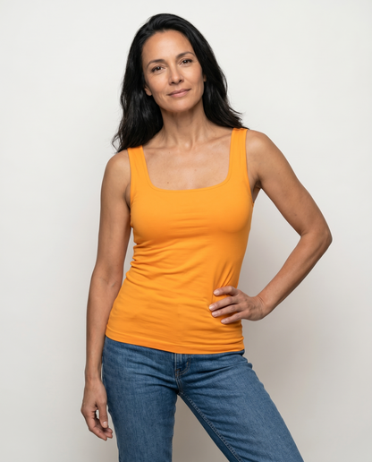 Smooth & Sculpt Square Neck Shapewear Tank
