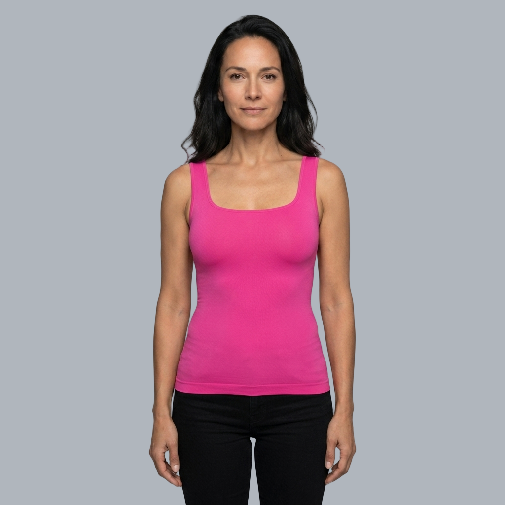Smooth & Sculpt Square Neck Shapewear Tank